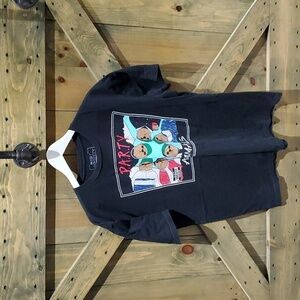 MENS RIOT SOCIETY PARTY ANIMALS BLACK GRAPHIC TEE SIZE XL